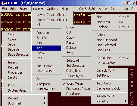 EDXOR Screenshot